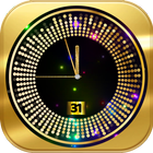 Gold Clock Widget - Live Wallpaper 아이콘