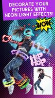 Hip Hop Editeur Photo Effets de Danse Affiche