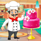 Cake Making Chef 아이콘