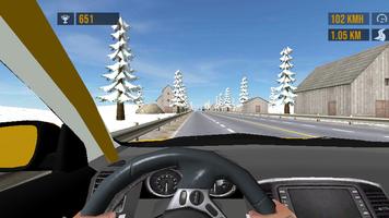 VR Traffic Car Racer 360 captura de pantalla 1