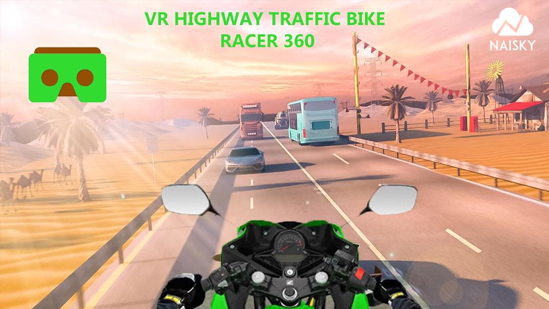 Traffic bike. Rumble VR.