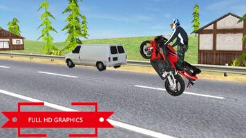 VR Highway Traffic Bike Racer poster