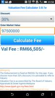 برنامه‌نما LKC Valuation Fee Calculator عکس از صفحه