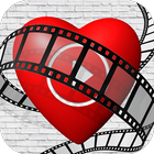 情人节 视频制作器 – 爱情 相框可愛圖片 图标