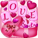 Thème de l'amour le clavier APK