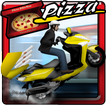 Pizza Delivery Boy Bike