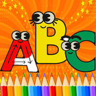 Coloring ABC Alphabet English icône
