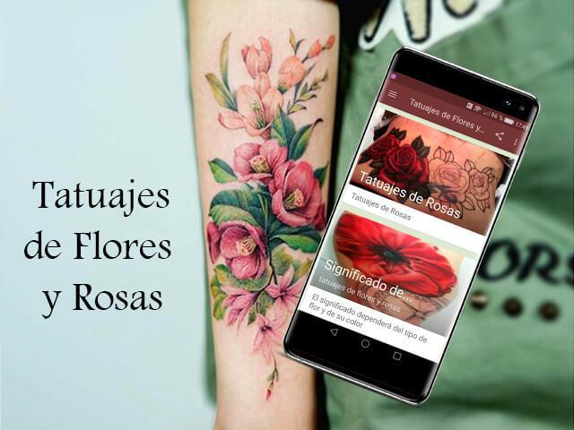 Descarga de APK de Tatuajes de Flores y Rosas para Android