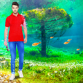 Underwater Tree Photo Editor