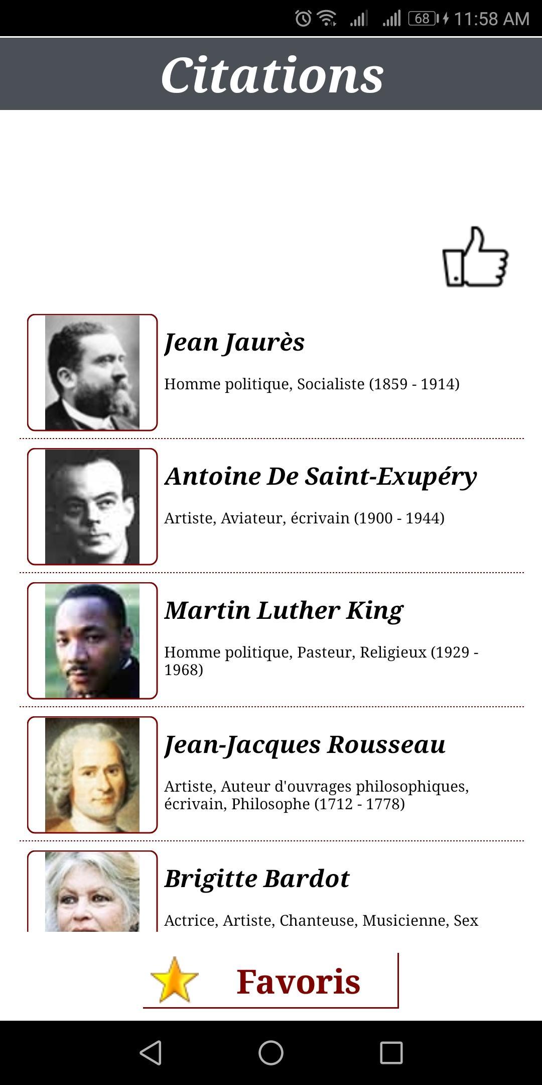 Citations Des Grand Hommes For Android Apk Download
