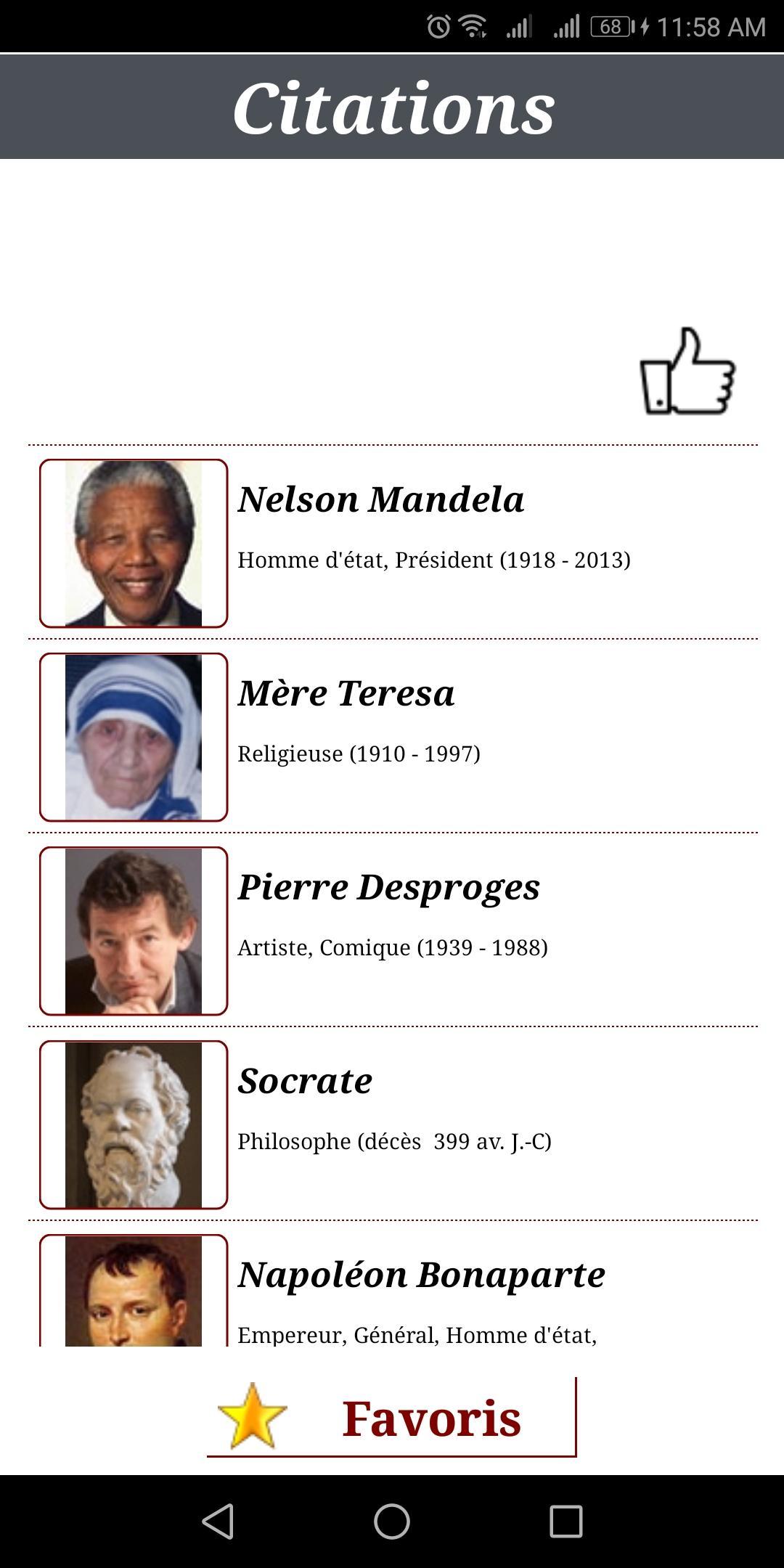 Citations Des Grand Hommes For Android Apk Download
