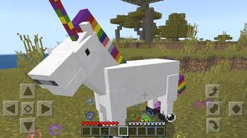 Mod Unicórnio para Minecraft Cartaz