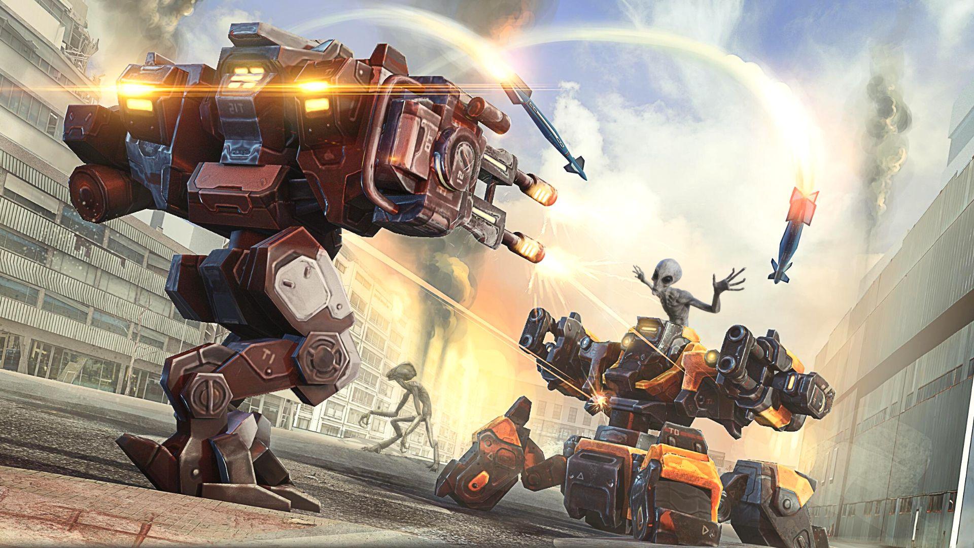 Robots vs Aliens - Robowars APK for Android Download