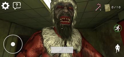 Scary Santa Claus Horror Game Poster