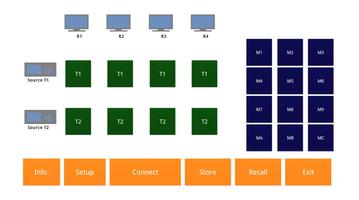 پوستر Rextron XDA-204 Video Matrix