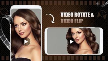 Vidéo Rotation: Flip Video Affiche