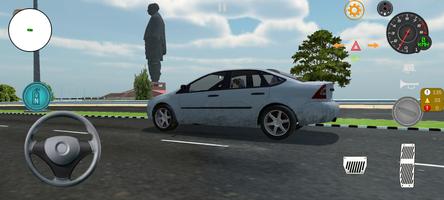 Real Indian Car Simulator captura de pantalla 1