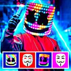 آیکون‌ Marshmello mask photo editor