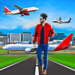 Airplane photo editor frames-icoon