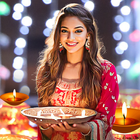 Happy diwali photo editor fram simgesi