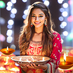 Happy diwali photo editor fram icon