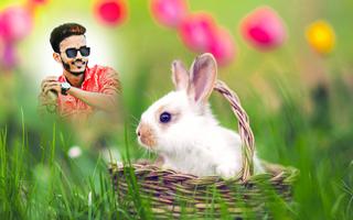 Rabbit photo editor and frames تصوير الشاشة 1
