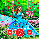 Rose flower video maker song APK