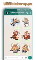WAStickerApps: Vikings Stickers Ekran Görüntüsü 3