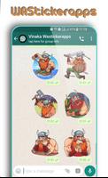 WAStickerApps: Vikings Stickers Ekran Görüntüsü 1
