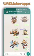 download WAStickerApps: Adesivi dei Vichinghi APK