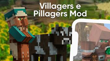 Guardas de Aldeia Mod Mincraft Cartaz