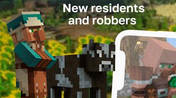 Village Guards Minecraft Mod پوسٹر