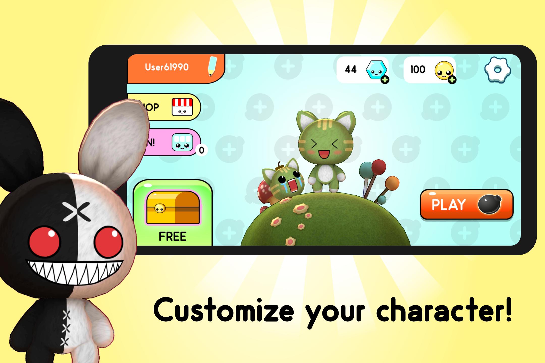 Gacha Bomber 2020 Kawaii Friends Bomberman For Android Apk Download - bomberman and his new pet roblox