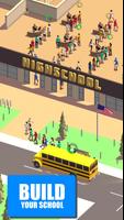 Idle School 3d - タイクーンゲーム ポスター
