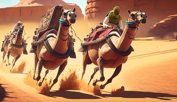 course de chameau capture d'écran 1