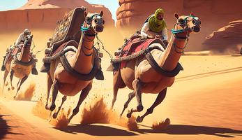 Camel Race screenshot 1