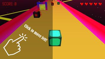 Neon Cubic Racer पोस्टर