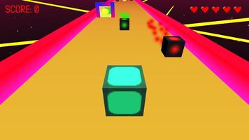 Neon Cubic Racer स्क्रीनशॉट 2