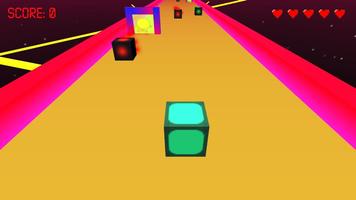 Neon Cubic Racer स्क्रीनशॉट 3