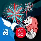 SG50 Fireworks VR Zeichen