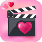 Valentine Video MakerSlideshow icône