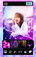 برنامه‌نما Glitter Sparkle Photo Effects عکس از صفحه