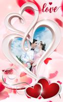 برنامه‌نما Romantic Love Photo Frames عکس از صفحه