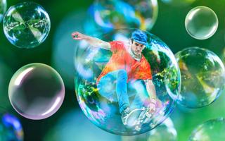Bubble photo editor frames imagem de tela 1