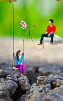 Miniature photo editor frames Cartaz