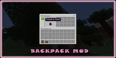 Minecraft के लिए बैकपैक मॉड स्क्रीनशॉट 1