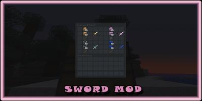 Mods d'épée pour Minecraft Affiche