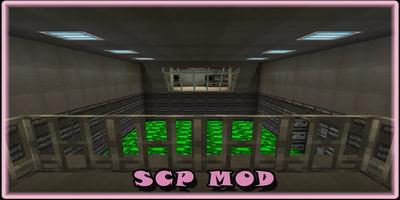 SCP Mods Minecraft الملصق