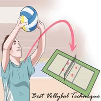 Meilleure technique de volleyball Affiche