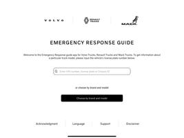 Emergency response guides Affiche